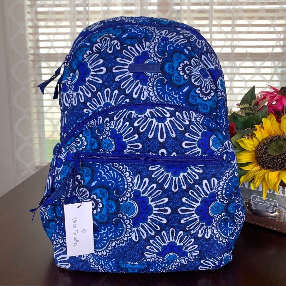 SOLD Vera Bradley Backpack ~ Blue Tapestry